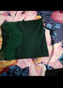 Stylish green top for women