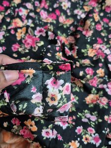 Floral Fit &amp; Flare Dress