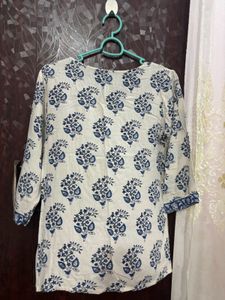 Floral Print Tunic Top