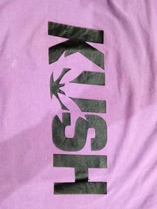 H&amp;M Purple Graphic T-Shirt