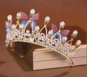 Butterfly Pearl Tiara
