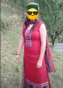 Red Suit With Flared Palazzo