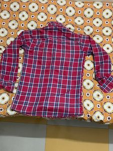 Red Checked Beckly Semi-formal Shirt