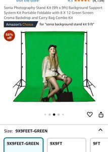 SONIA PHOTOGRAPHY STAND KIT