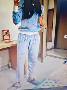 Soft Fleece Pink Panther Theme Nighsuit