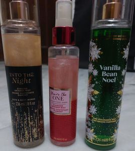Bath And Body Works Mists 236 Ml Each