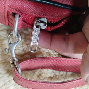 Lacoste Original Red Sling Bag