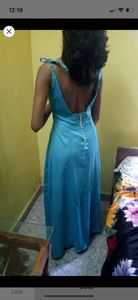 beautiful blue gown