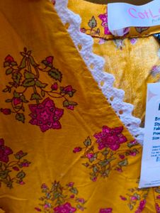 Floral Print Kurta Set