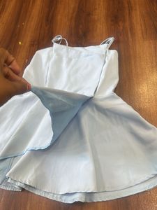 Pastel blue top Small size for girls/ladies