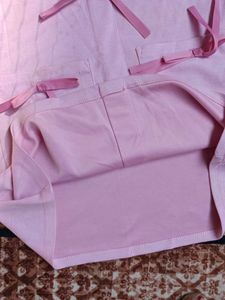 pink midi soft and strechable