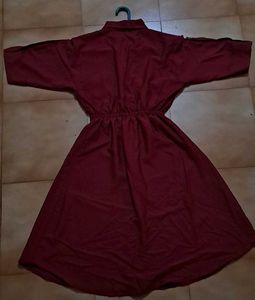 Collared Midi Dress