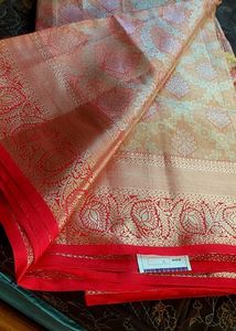 One Gram Gold Original Heavy Banarasi Silk Saree