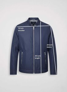 Men&#39;s Casual Navy Blue Jacket