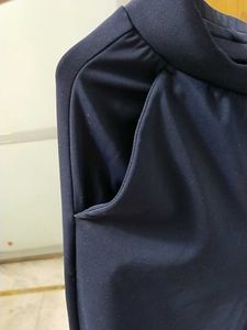 Navy Blue Stirrup Leggings