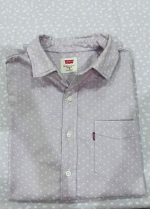 Levis Cotton Pink Shirt