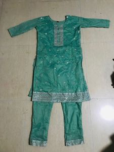 Sea Green Salwar Kameez Suit