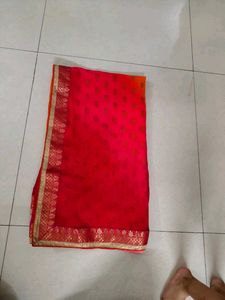 Saree With Desginer Blouse