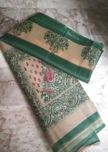 brand new printed fastive saree
