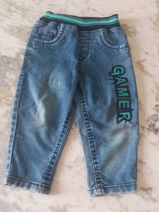 Gamer Denim Toddler Pants