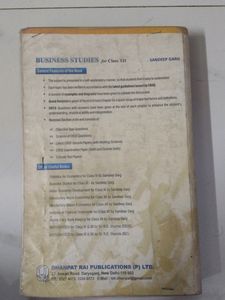 Business Studies Class12 Sandeep Garg