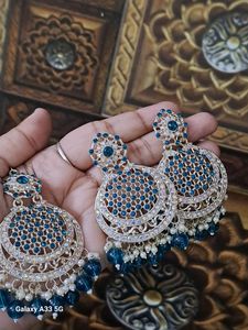 Beautiful Maang Teeka With Earrings Set