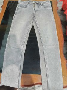 Grey Denim Jeans