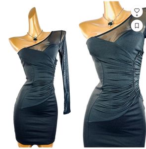 90s Goth Sexy Mini Dress