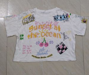 Sunset Ocean Graphic Tee