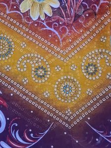 Multicolor Floral Saree