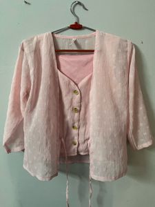 Baby Pink Top