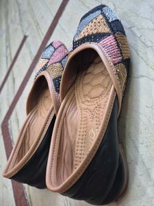 Colorful Embroidered Flats