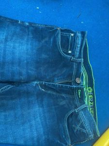 Dark Blue Denim Jeans