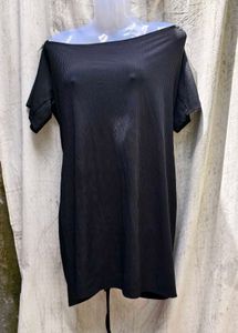 Black Off-Shoulder Dress