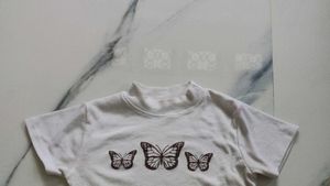 Butterfly Crop Top
