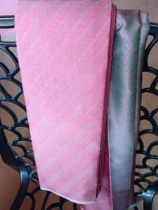 Mauve Multi Colour Saree With Blouse Piece