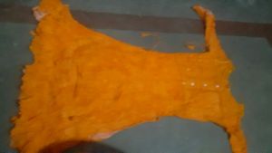 Beautiful Orange Gown