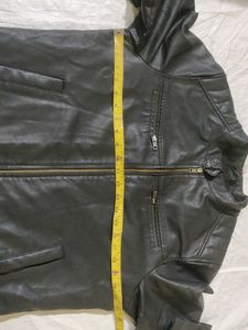 Stylish Black Faux Leather Jacket