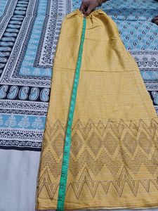 Golden Palazo Suit