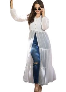 Women striped flared kurta