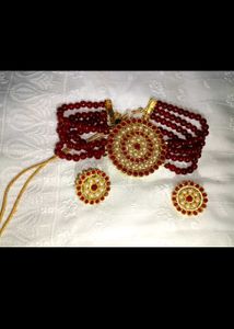 Combo Of Bracelet,Choker,Anklet, Earrings