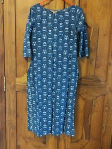 Blue Kurta For Women
