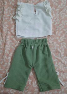 Infant Girls Coord Set Green
