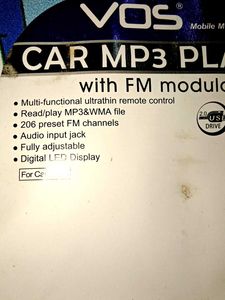 Car Mp3 Player With FM Modulator
