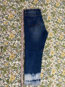 women’s Trendy Dip Dye Jeans