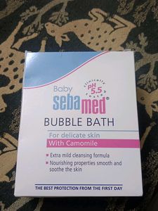 New Sealed Sebamed Bubble Bath 200 ML