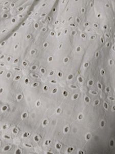 Angelic White Sleeveless Chikankari Long Maxi Dres