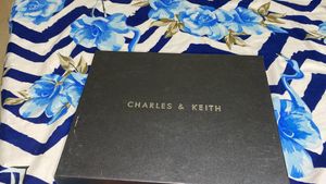 Charles &amp; Keith Embellished Saddle Bag