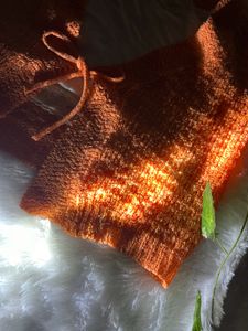 Crochet Orange Jacket🧡
