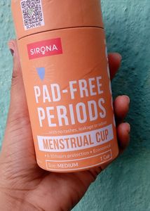 Sirona Pad Free Menstrual Cup